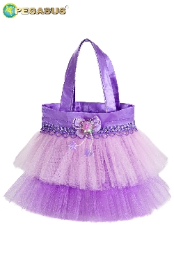 BORSETTA TULLE PRINCIPESSA RAPERONZOLO